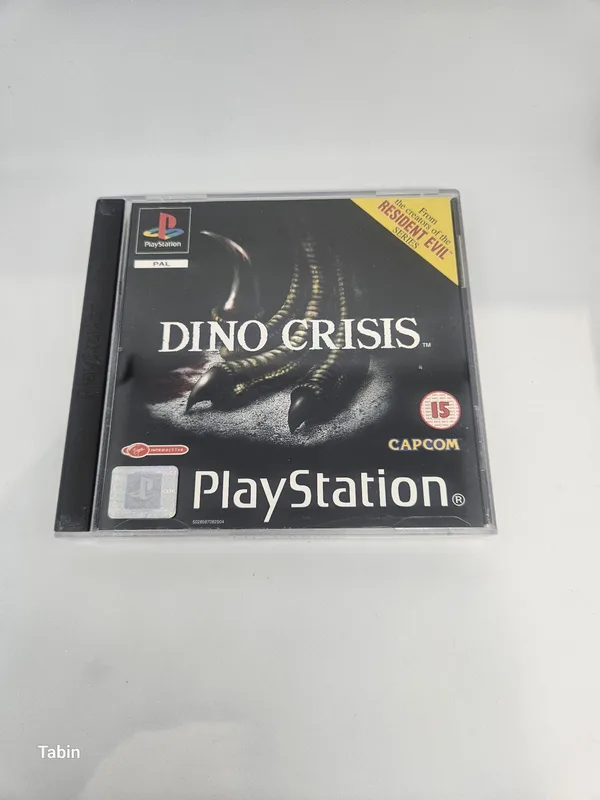 Dino Crisis דינו קרייסיס ל-PS1 PAL בריטי מלא 1999