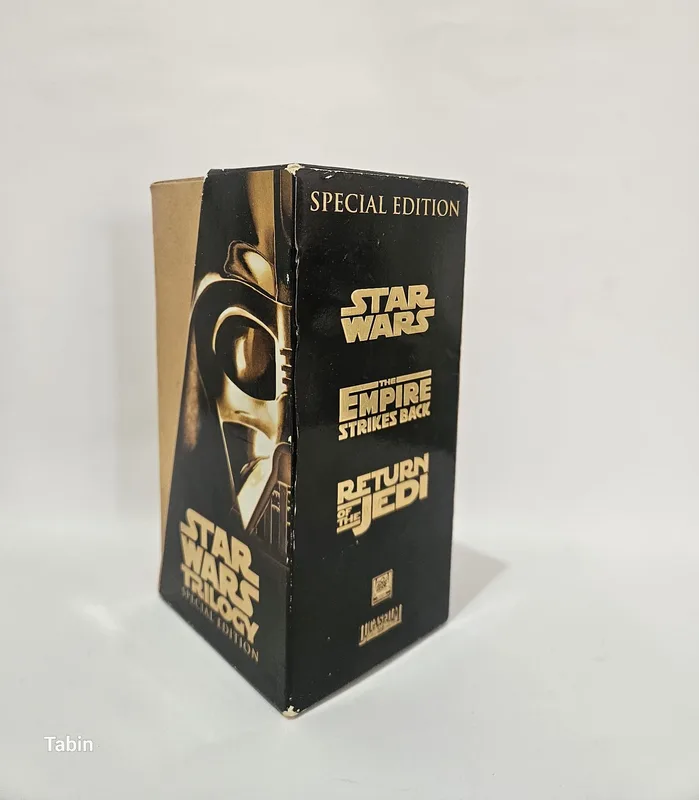 מארז VHS מלחמת הכוכבים Star Wars Trilogy Special Edition בעברית, 3 קלטות