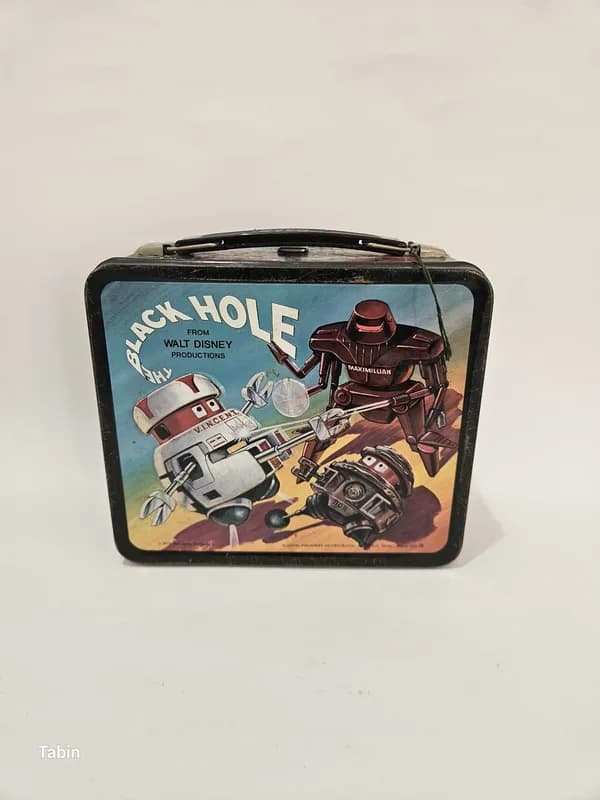קופסת אוכל מתכת The Black Hole של Walt Disney Productions, וינטג׳ 1979