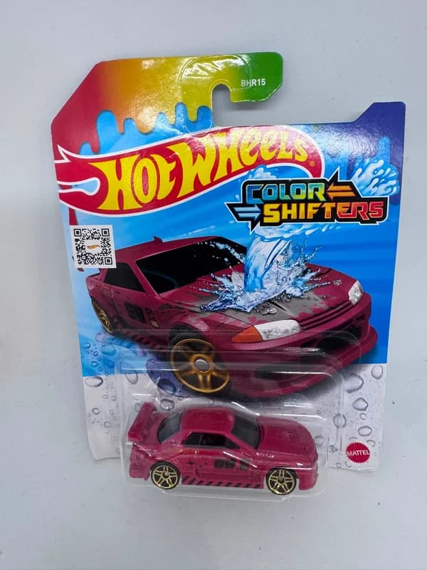 דגם אספנות של הוט ווילס Hot Wheels Color Shifters Nissan Skyline GT-R R32 JCM38 באריזה סגורה
