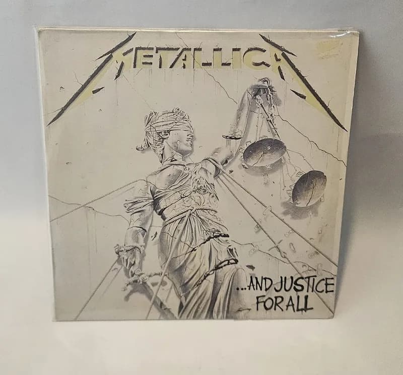 מטאליקה Metallica הוצאה בריטית ראשונה, תקליט כפול 1988