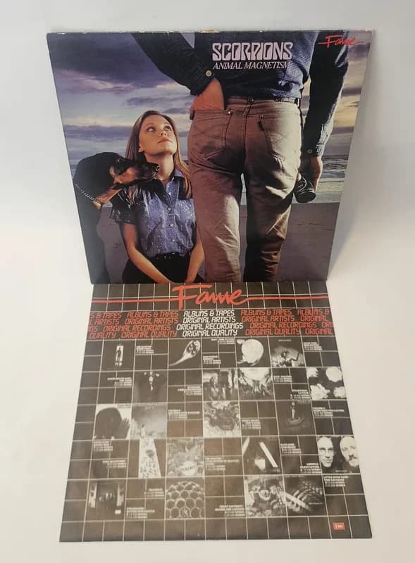 תקליט ויניל Scorpions – Animal Magnetism גרמניה 1984