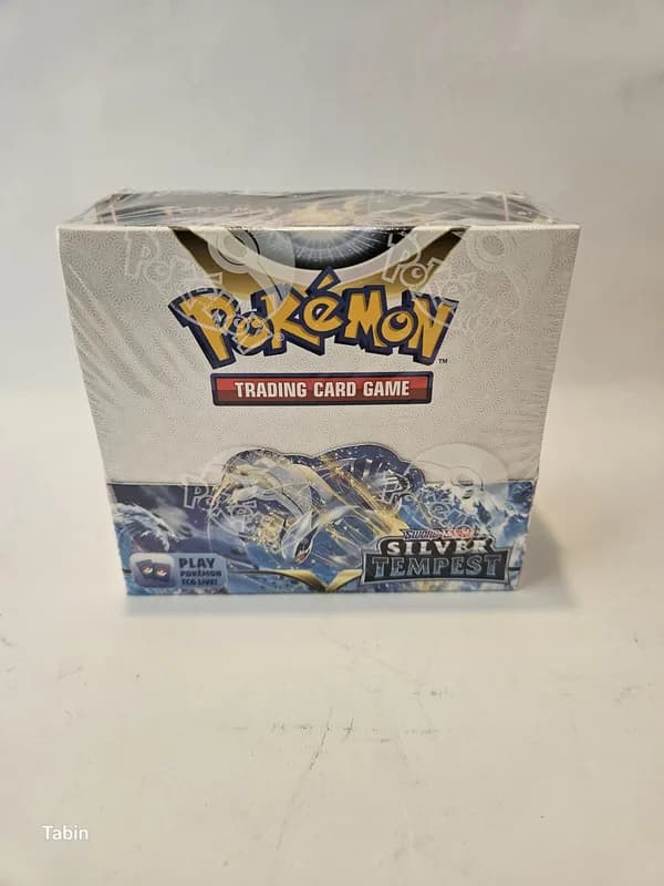 פוקימון Pokémon TCG Silver Tempest מארז בוסטרים סגור, 36 חבילות