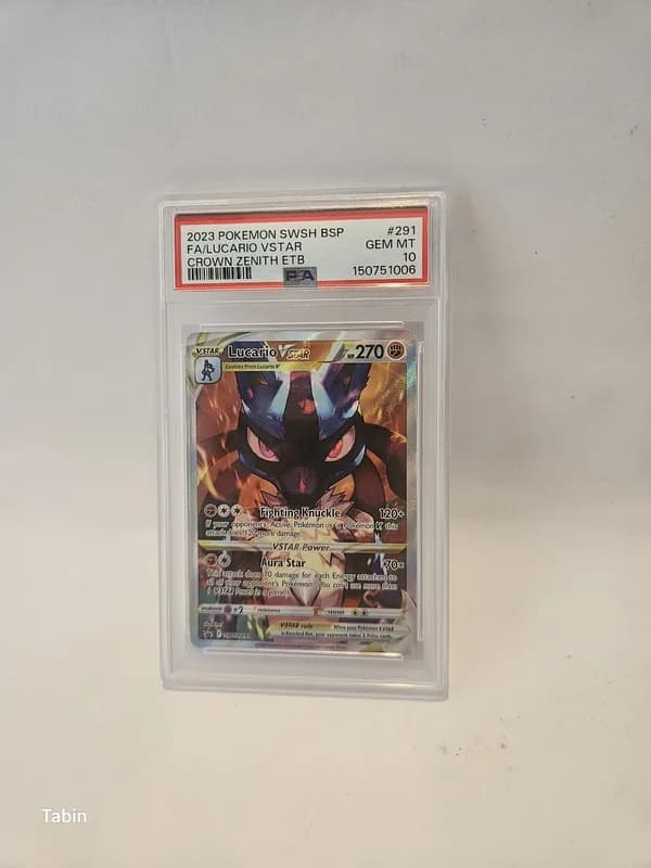 קלף פוקימון Pokémon Crown Zenith Hisuian Zoroark VSTAR GG56/GG70 מדורג PSA 10