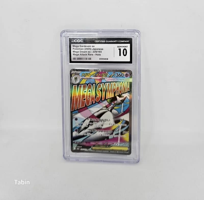 קלף פוקימון Pokémon Mega Gardevoir ex 226/193, CGC 10
