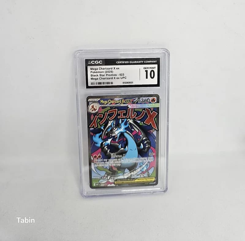 פוקימון Pokémon Mega Charizard X ex 013/080 יפני, CGC 10