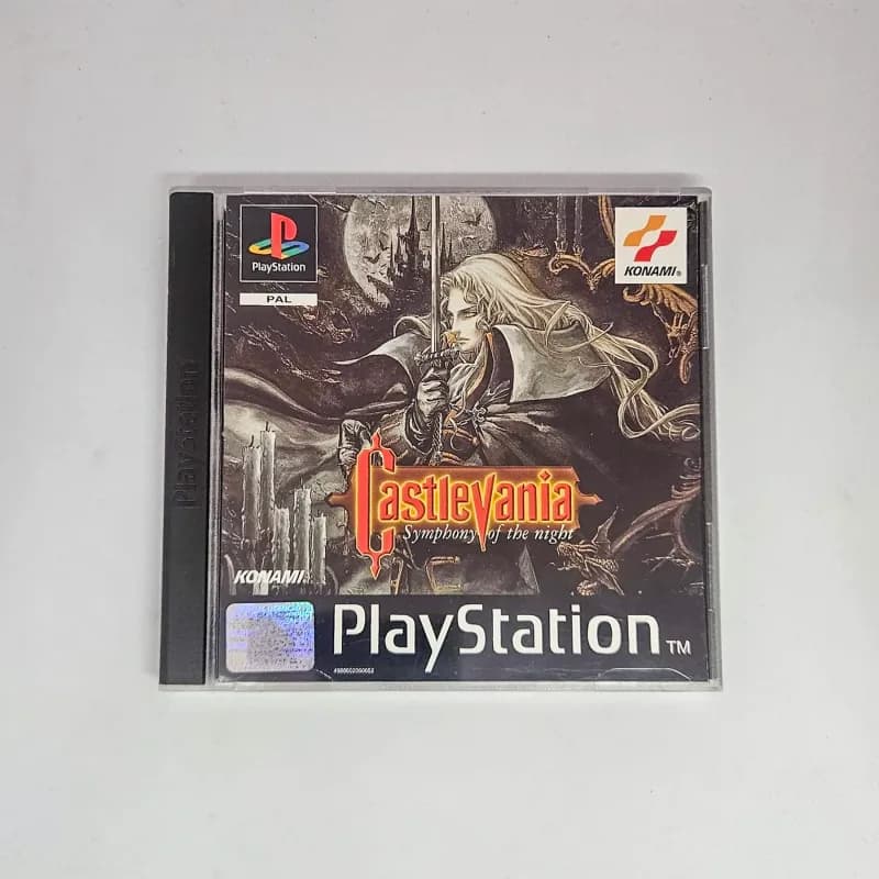 Castlevania: Symphony of the Night ל-PS1, גרסת PAL מקורית - קומפלט עם חוברת