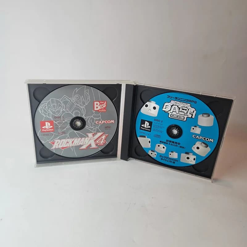 משחק לסוני 1: Rockman X4 בגרסה יפנית של Capcom