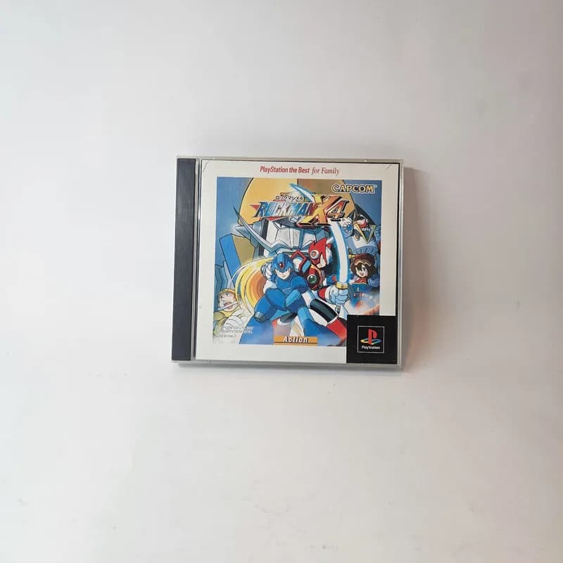 משחק לסוני 1: Rockman X4 בגרסה יפנית של Capcom